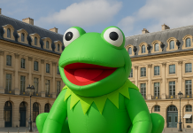 Kermit la grenouille, dernier avatar de « l’art comptant pour rien »!
